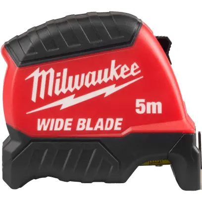 Široký svinovací metr Milwaukee WIDE BLADE (GEN2) 5M-35, délka 5 metrů, 4932499203
